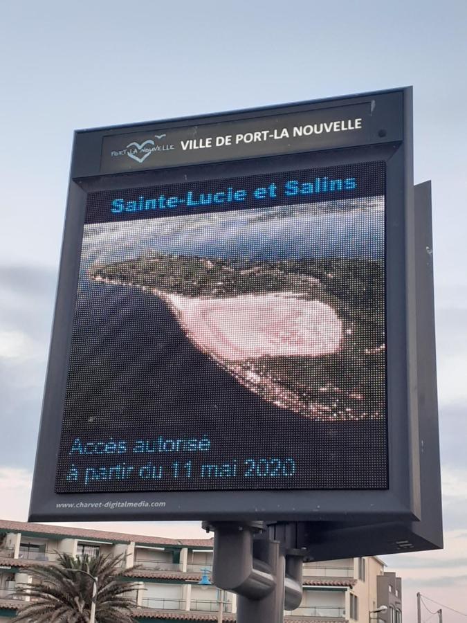 MOBILHOME agréable sans draps ni serviettes Port-la-Nouvelle Exterior foto