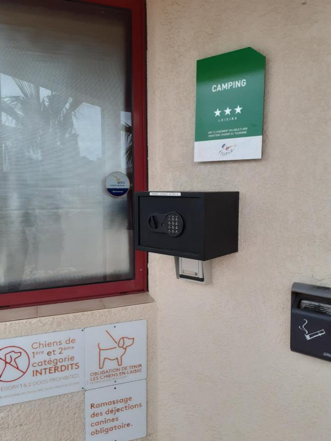 MOBILHOME agréable sans draps ni serviettes Port-la-Nouvelle Exterior foto