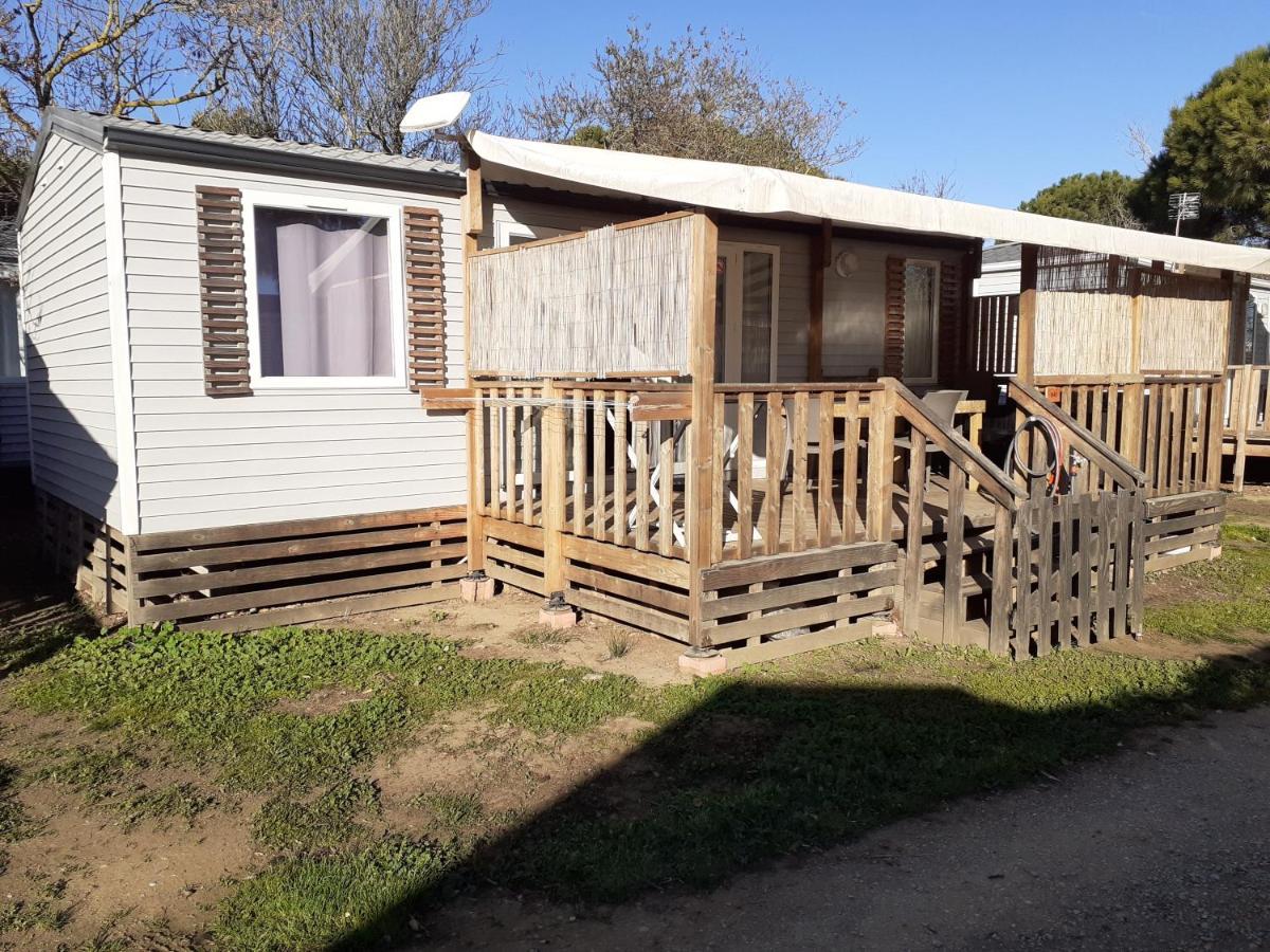 MOBILHOME agréable sans draps ni serviettes Port-la-Nouvelle Exterior foto