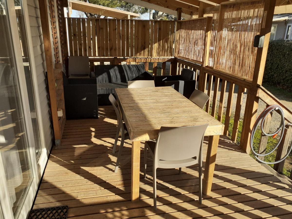 MOBILHOME agréable sans draps ni serviettes Port-la-Nouvelle Exterior foto